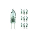Lot 10x Philips Microprojection Halogène G4 ampoule Focusline 10 W 