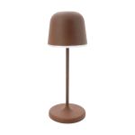 Eglo Lampe De Chevet Mannera-S Aluminium Rouille 1W 170lm - 825-830-840 CCT | IP54 - Touch Dimmable - USB-C