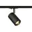 SLV Spot Sur Rail Enola B Rail Monophasé Aluminium Noir | Convient pour 1x GU10 