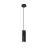 SLV Enola Suspension Luminaire Aluminium Noir 150cm | Convient pour 1x E27 