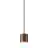 SLV Oculus Suspension Luminaire Aluminium Cuivre 11W 780lm - 920-930 Dim To Warm | Meilleur Rendu Des Couleurs - Dimmable 