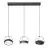 Ledvance Decor Puck Suspension Luminaire Noir 36W 1250lm - 930 Blanc Chaud | Meilleur Rendu Des Couleurs