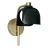 Ledvance Decor Corolle Applique Murale Noir | Convient pour G9