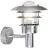 Nordlux Lønstrup 22 Applique Murale Acier et Verre Gris | 220mm - IP44 - Convient pour E27