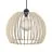 Nordlux Suspension luminaire Chino 40 E27 Brun - Bois | Max. 60W