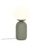 Nordlux Lampe De Chevet Notti Métal et Verre Vert | Convient pour 1x E14