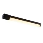 Nordlux Malaika 68 Applique Murale Aluminium Noir 15W 1200lm - 830 Blanc Chaud | IP44