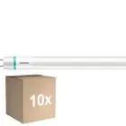 Lot 10x Philips Master LED T8 (EM/Direct 230V) High Output 13.1/15.5W 2100/2500lm - 840 Blanc Froid | 120cm - Lumen Commutateur - Équivalent 36W