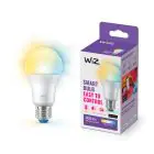 WiZ Smart LED E27 Poire Dépolie 8W 806lm | Meilleur Rendu Des Couleurs - Dimmable - Équivalent 60W