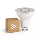 Lot 3x Sylvania RefLED ES50 Spot LED GU10 PAR16 345lm 36D - 830 Blanc Chaud | Équivalent 35W